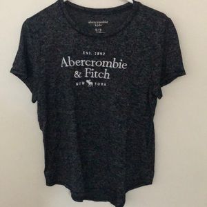 Navy Abercrombie & Fitch short sleeve tshirt 15/16